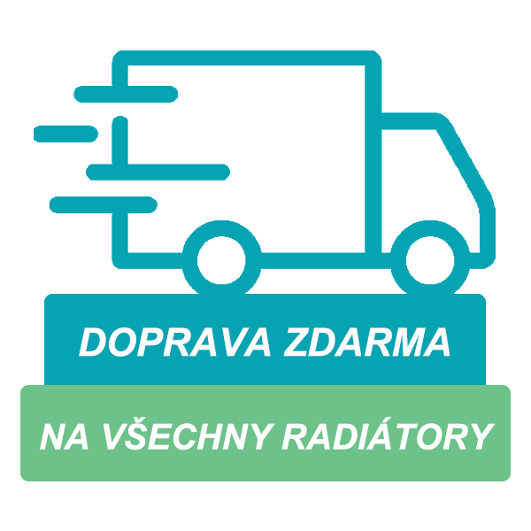 Doprava zdarma na všechny radiátory